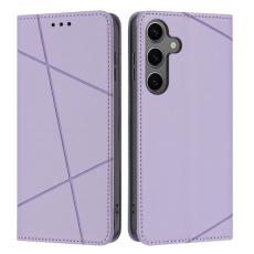 OEM - Pl&aring;nboksfodral f&ouml;r Samsung Galaxy S26 Konstl&auml;der St&auml;ll - Lila