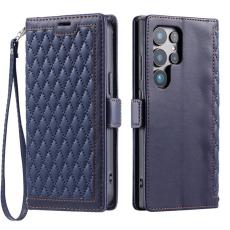 OEM - Pl&aring;nboksfodral f&ouml;r Samsung Galaxy S26 Ultra Konstl&auml;der Stativ - Bl&aring;