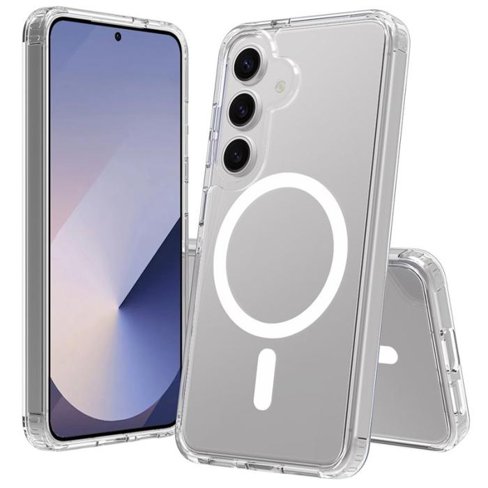 OEM - Mobilskal för Samsung Galaxy S26 Plus Magnetiskt TPU + PC - Transparent