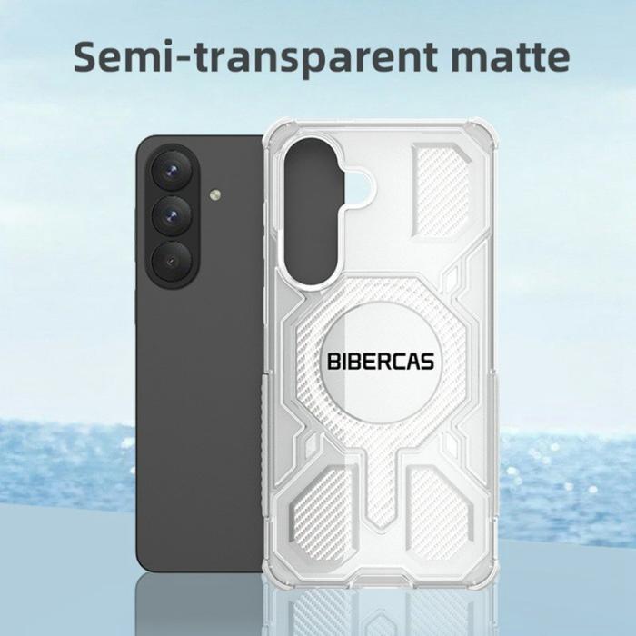 OEM - Mobilskal för Samsung Galaxy S26 Plus Magnetiskt TPU + PC - Transparent