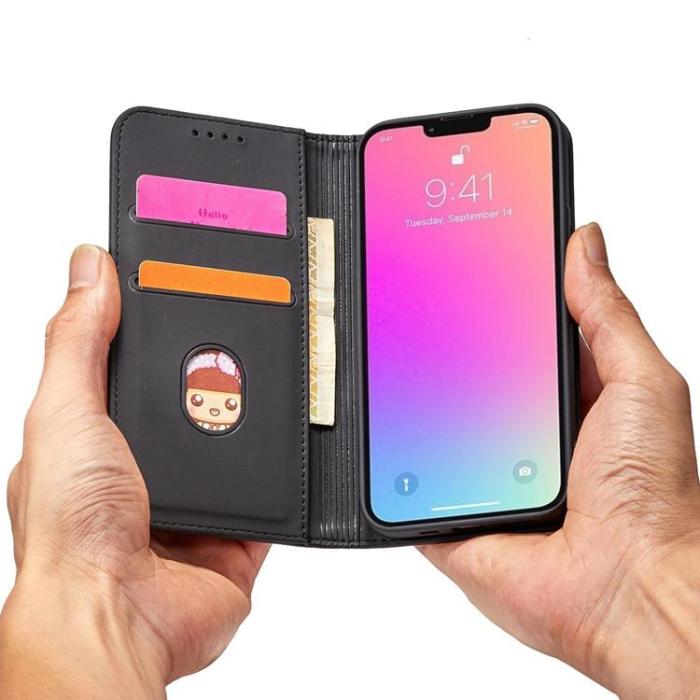 OEM - Galaxy A23 4G/5G Plånboksfodral Magnet Flip Kickstand - Svart