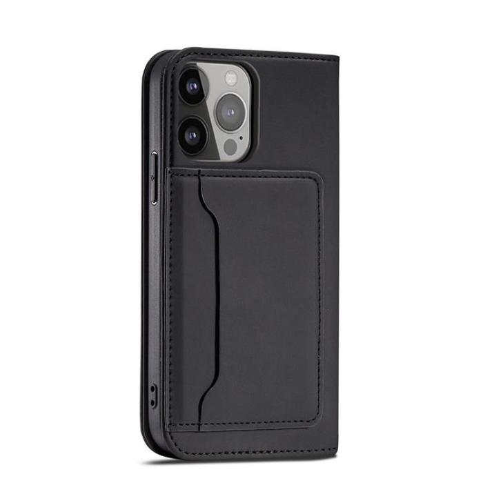 OEM - Galaxy A23 4G/5G Plånboksfodral Magnet Flip Kickstand - Svart