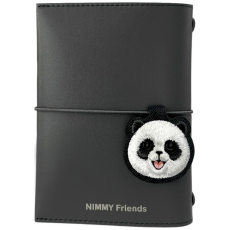 NIMMY - Nimmy 2in1-Set Notebook och Penna New Big-Eye Cute Pets 2.0 Panda - Svart