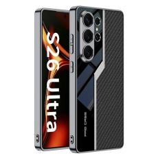 GKK - GKK Mobilskal f&ouml;r Samsung Galaxy S26 Ultra TPU + PC - Kolfiber - Svart