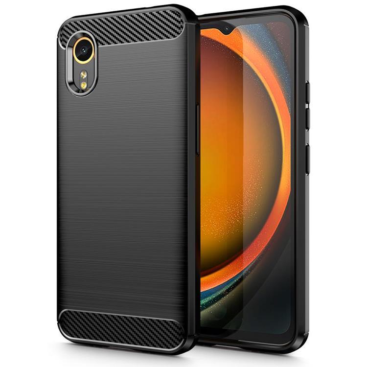 Tech-Protect Galaxy XCover 7 Mobilskal TPUCarbon - Svart | 2353 | AlltMobil