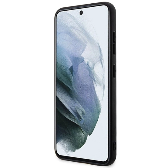 Guess - Guess Mobilskal till Galaxy A55 5G Big Metall Logo - Svart