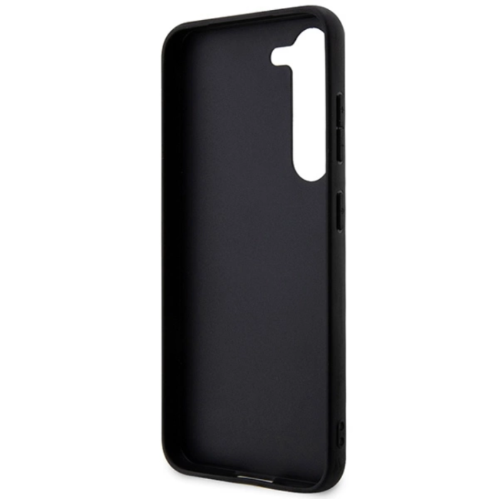 Guess - Guess Mobilskal till Galaxy A55 5G Big Metall Logo - Svart