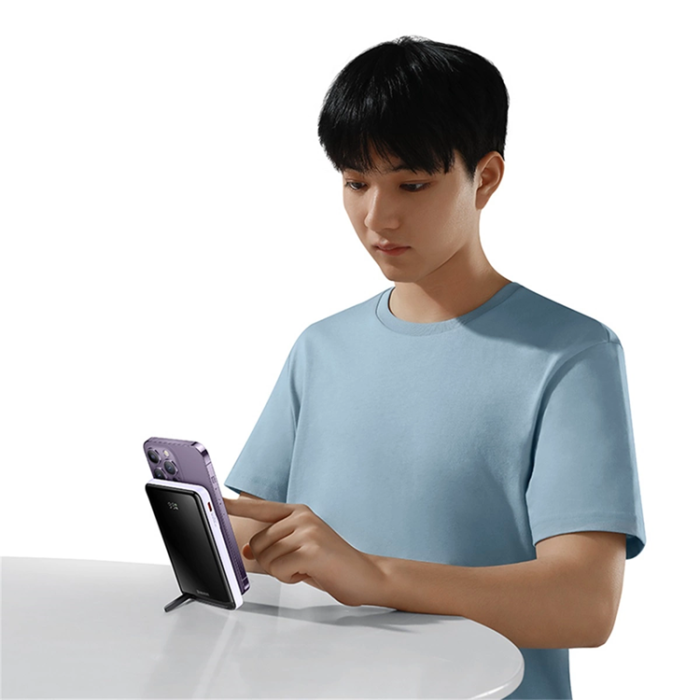 BASEUS - 20W Baseus 10000mAh Powerbank MagSafe Trådlös Snabbladdning