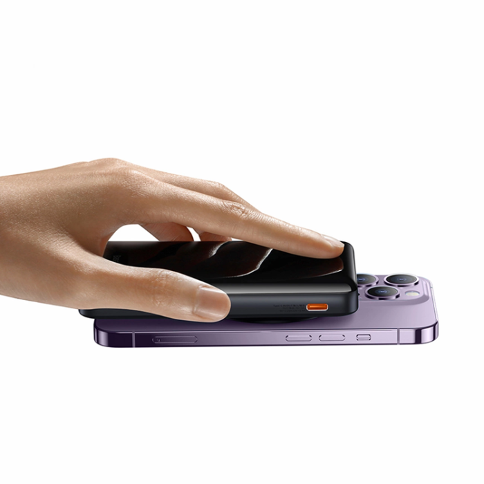 BASEUS - 20W Baseus 10000mAh Powerbank MagSafe Trådlös Snabbladdning