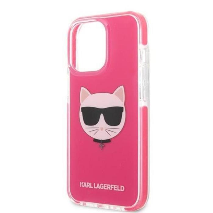 KARL LAGERFELD - Karl Lagerfeld iPhone 13 Pro Max Mobilskal Choupette Head