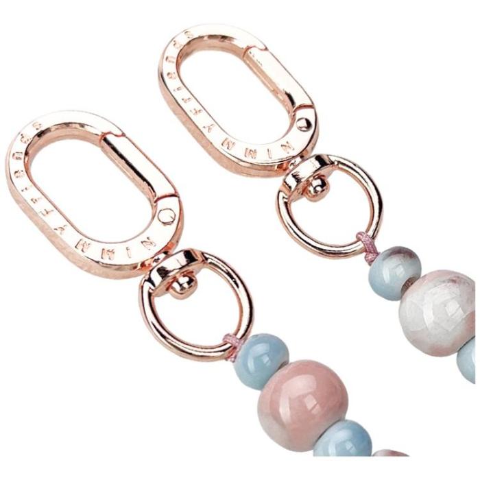 NIMMY - Nimmy Mobilrem Väska berlock Big Eye Cute Pets 2.0 - Rosa