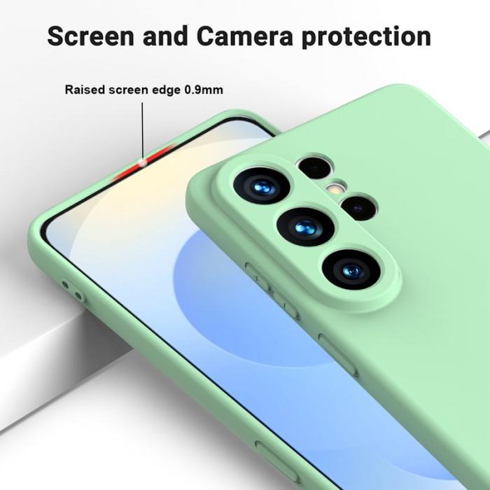 OEM - Mobilskal till Samsung Galaxy S26 Ultra Flytande Silikon - Grön