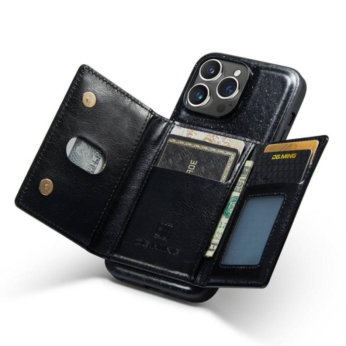DG.MING - DG.MING M3 Series Mobilskal till iPhone 13 Pro 2-i-1 Svart