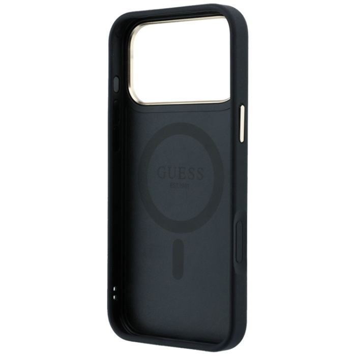 Guess - Guess Mobilskal För iPhone 18 Pro/17 Pro Magsafe Ringstativ 360 4G