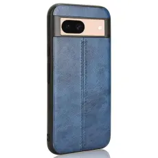 Taltech - Google Pixel 8A Mobilskal Läderimitation - Blå