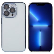 X-Level - X-LEVEL Mobilskal till iPhone 13 Pro Max TPU+PC Bl&aring; med Kameraskydd