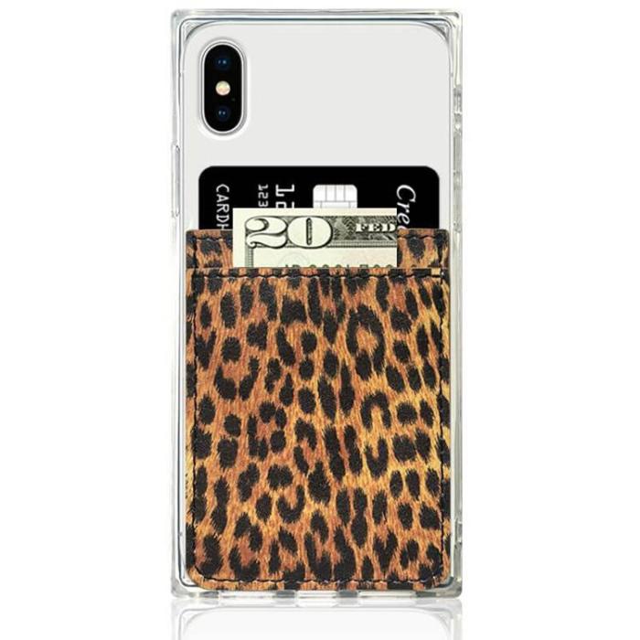UTGATT5 - IDECOZ Kortficka för Mobiltelefon - Leopard