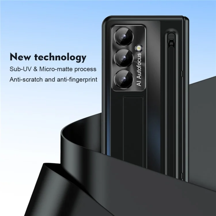 A-One Brand - Galaxy Z Fold 7 Mobilskal med Skärmskydd och Stylus Hinge