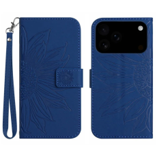 A-One Brand - iPhone 17 Pro Max Plånboksfodral Sunflower Imprint - Safir