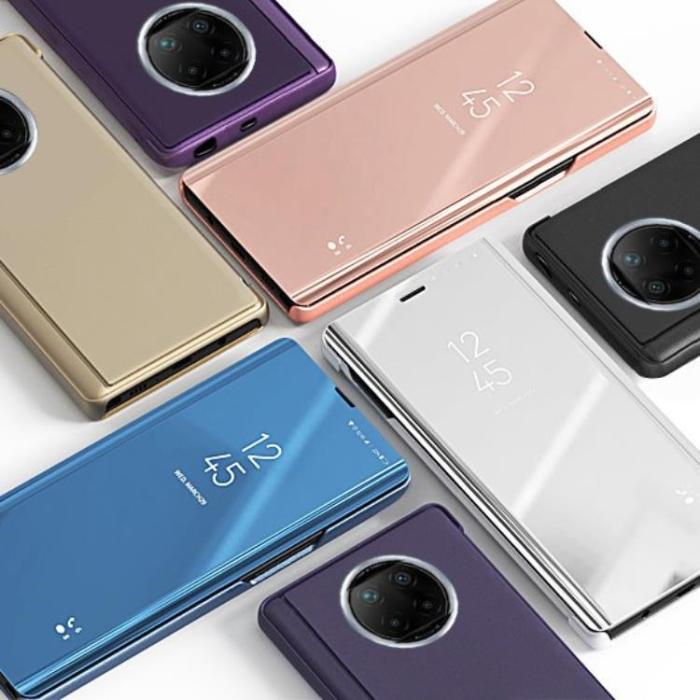 UTGATT1 - Clear View Fodral Xiaomi Redmi Note 9T - Svart