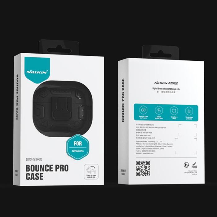 Nillkin - Nillkin AirPods Pro 2 Skal Bounce Pro Armored - Röd