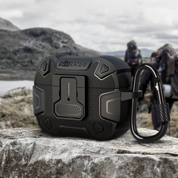 Nillkin - Nillkin AirPods Pro 2 Skal Bounce Pro Armored - Röd