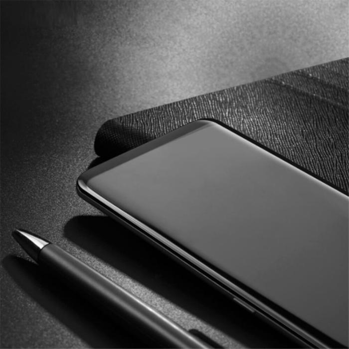 A-One Brand - Curved Härdat Glas Skärmskydd till Samsung Galaxy S9 - Svart