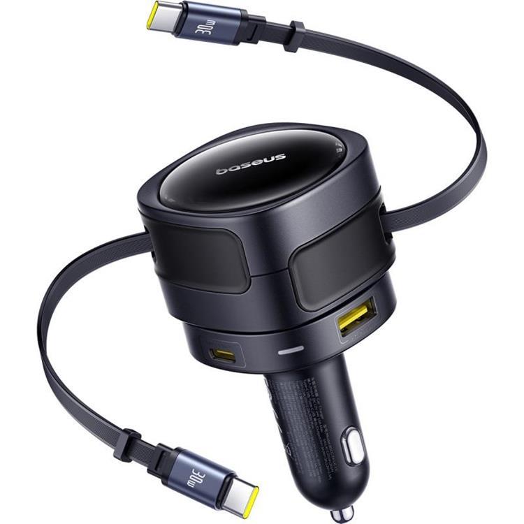 Baseus PD Billaddare 90W 2x USB - Svart | 505295 | AlltMobil