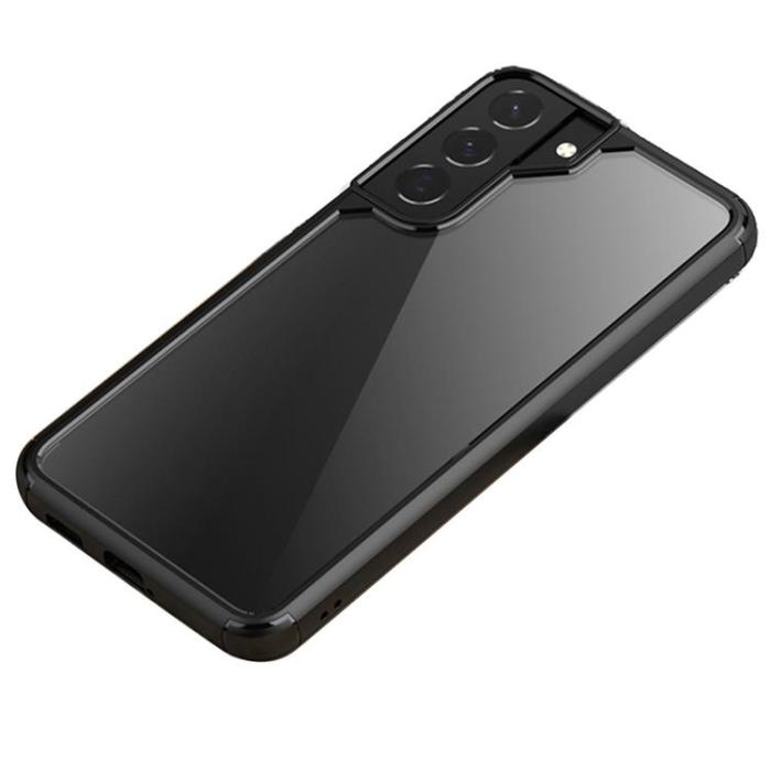 iPaky - IPAKY Acrylic Skal Galaxy S22 Plus 5G - Svart