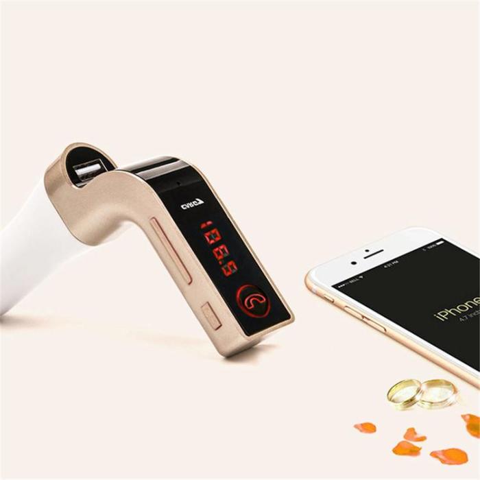 OEM - Bil Bluetooth MP3-Spelare FM-Sändare USB-Billaddare G7