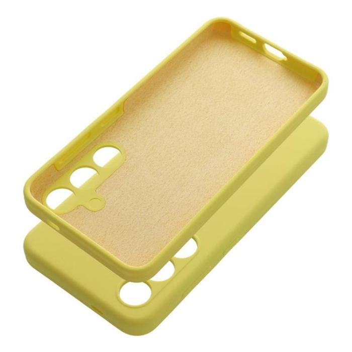 OEM - Galaxy A35 5G Mobilskal Silikon 2mm - Citron