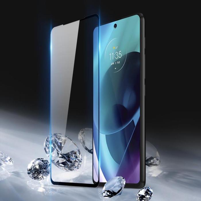 Dux Ducis - Dux Ducis 9D Härdat Glas Skärmskydd 9H Motorola Moto G71 5G - Svart