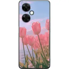 Gustaf - Mobilskal till OnePlus Nord CE 3 Lite med Rosa Tulpaner