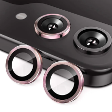 ENKAY - ENKAY Galaxy Z Flip 7 Linsskydd Härdat Glas - Rosa