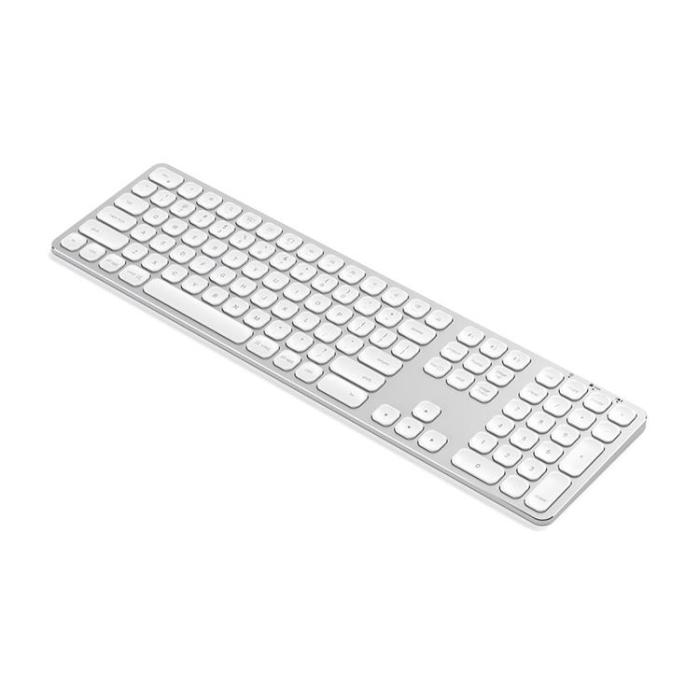 UTGATT1 - Satechi Trådlöst Tangentbord För Upp Till 3 Enheter - Nordisk Layout - Silver