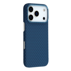 A-One Brand - iPhone 17 Pro Max Mobilskal MagSafe Carbon Fiber - Blå