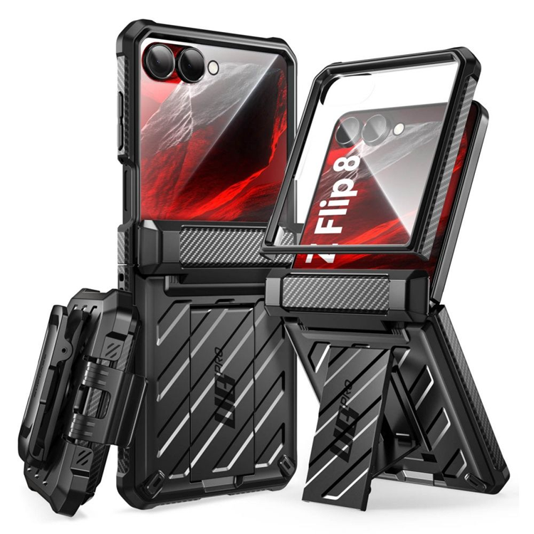 SupCase Mobilskal För Galaxy Z Flip 8 Unicorn Beetle Pro - Svart