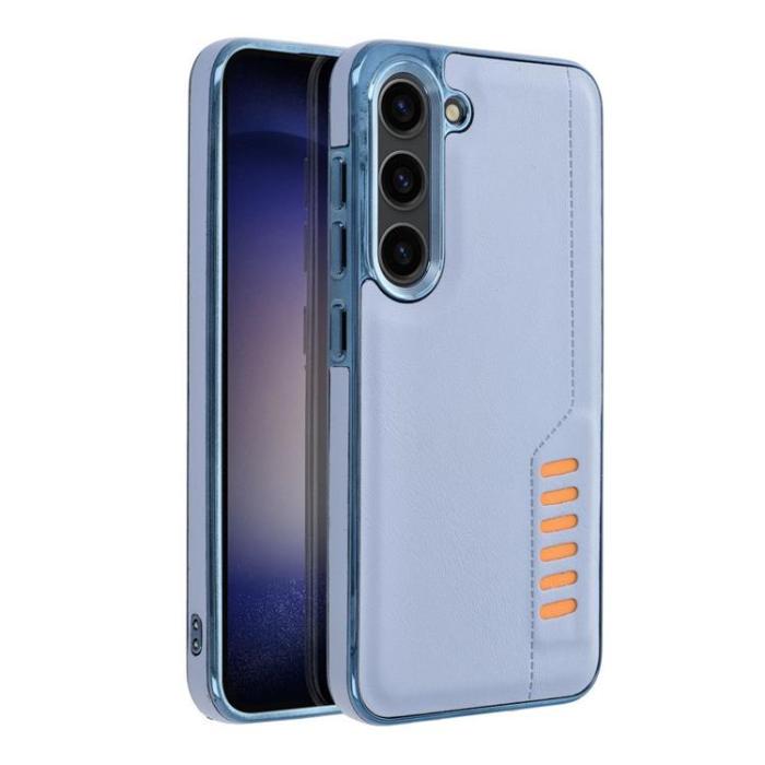 OEM - Galaxy S24 Mobilskal Milano - Blå