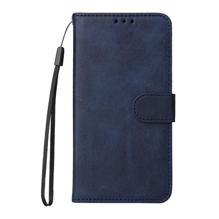 OEM - Samsung Galaxy S26 Ultra Fodral Konstläder Folio Flip - Blå