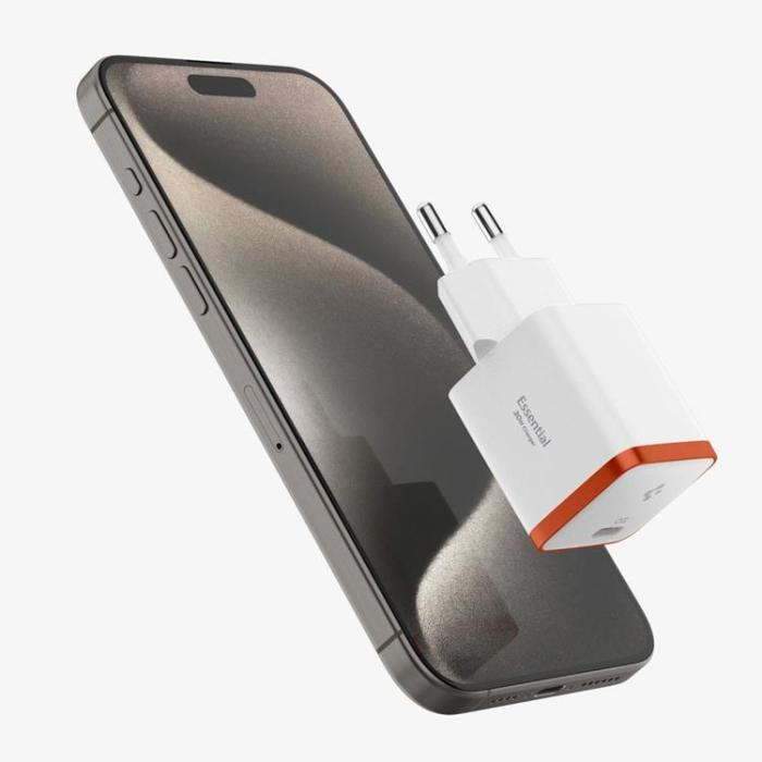 UTGATT - Spigen Snabbladdare 30W EE301EU Arcstation Essential - Vit