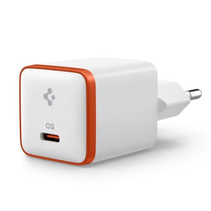UTGATT - Spigen Snabbladdare 30W EE301EU Arcstation Essential - Vit