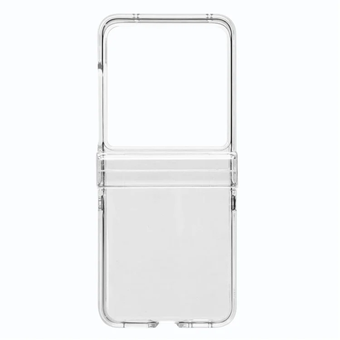 A-One Brand - Galaxy Z Flip 7 Mobilskal Shockproof PC Crystal Shell - Clear