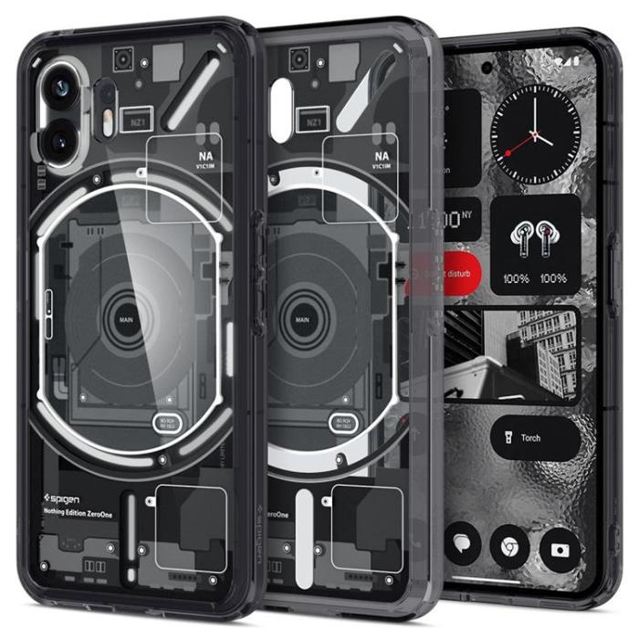 UTGATT - Spigen Nothing Phone 2 Mobilskal Ultra Hybrid - Zero One