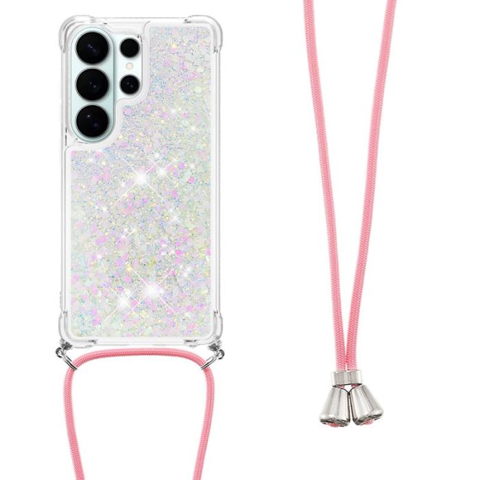 OEM - Mobilskal till Samsung Galaxy S26 Ultra TPU Quicksand - Laser / Hjärtan