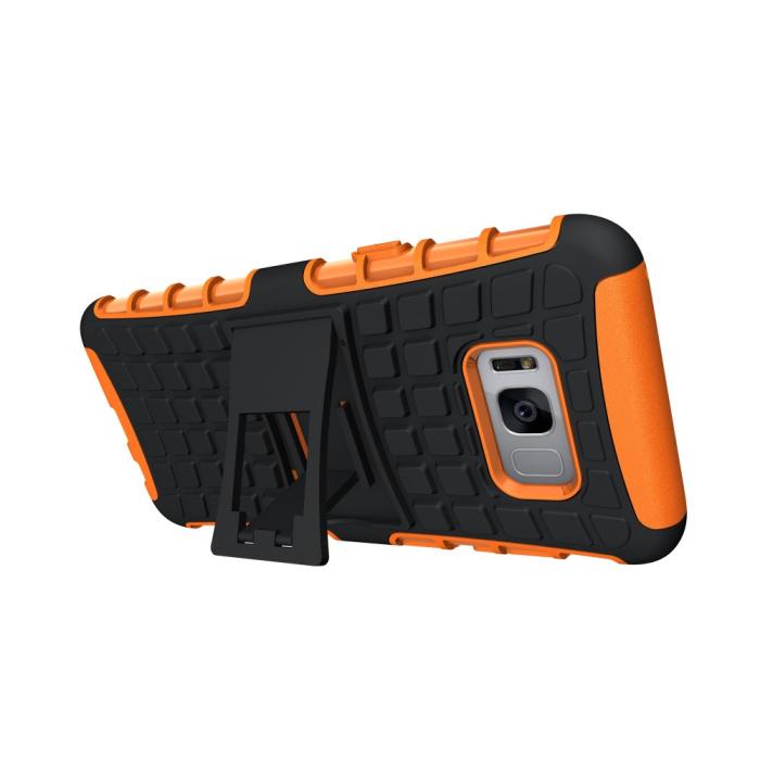 UTGATT5 - Rugged Mobilskal Samsung Galaxy S8 Plus - Orange