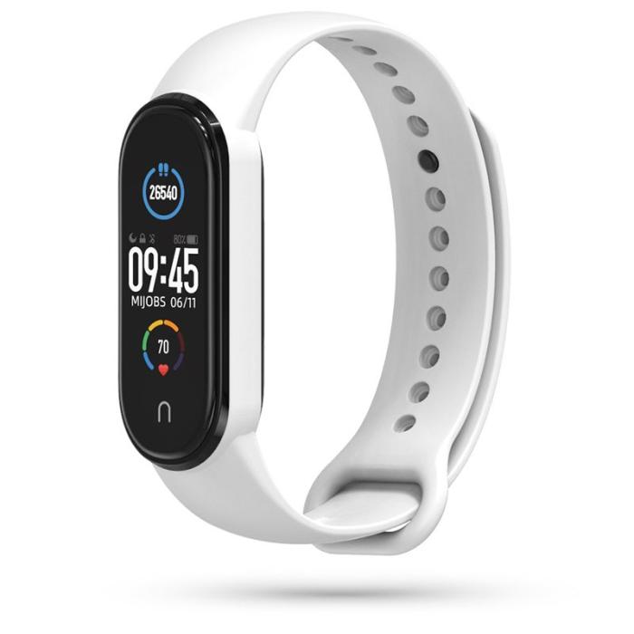 UTGATT5 - Tech-Protect Iconband Xiaomi Mi Smart Band 5 - Vit