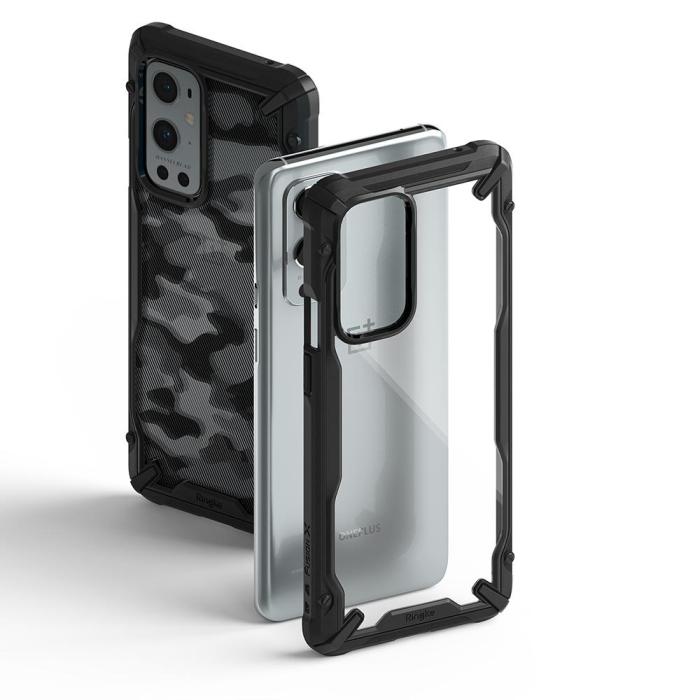 UTGATT1 - Ringke Fusion X durable Skal OnePlus 9 Pro - Svart