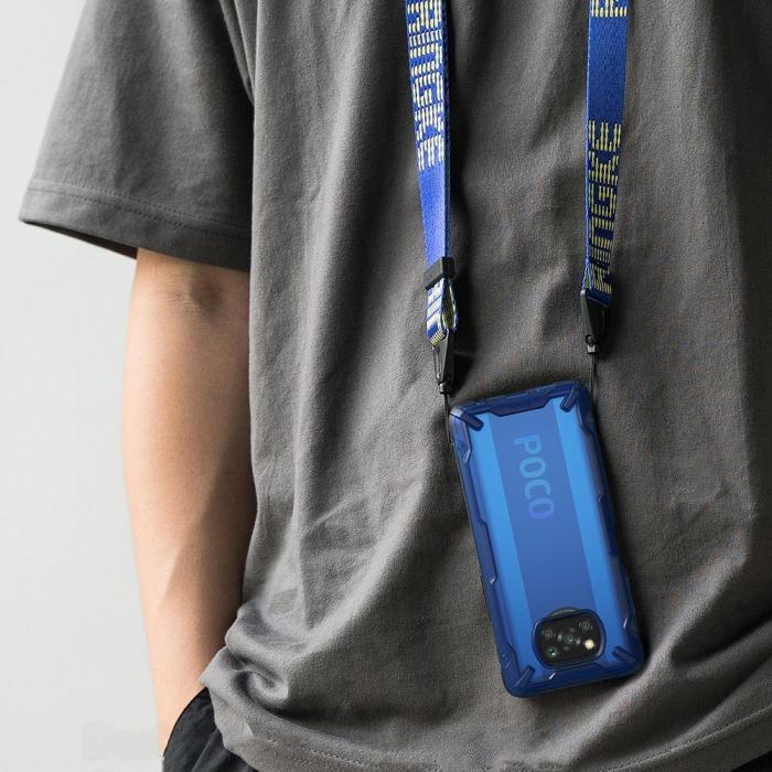 UTGATT4 - Ringke Fusion X Durable Skal Poco X3 / X3 Pro / X3 NFC - Crazny Camo Svart