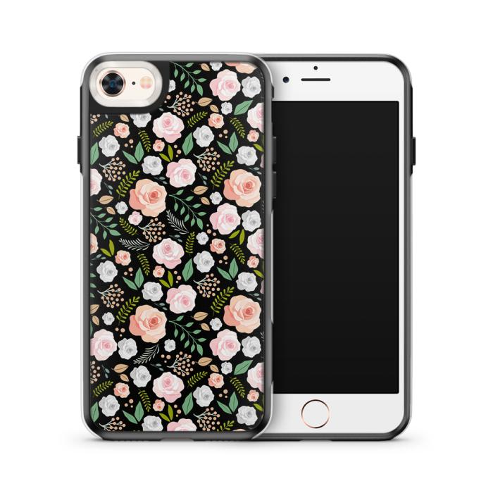 UTGATT5 - Fashion mobilskal till Apple iPhone 8 - Pink roses