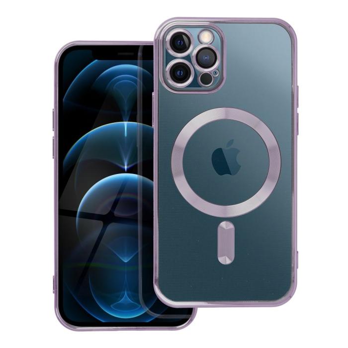 OEM - iPhone 12 Pro Mobilskal Magsafe Electro - violet